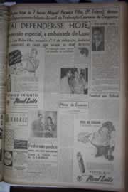 Página do jornal Correio do Ceará de setembro de 1945