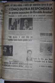 Página do jornal Correio do Ceará de setembro de 1945