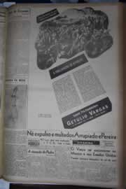 Página do jornal Correio do Ceará de setembro de 1945