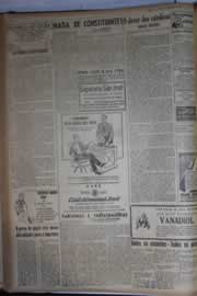 Página do jornal Correio do Ceará de setembro de 1945