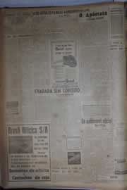 Página do jornal Correio do Ceará de outubro de 1945
