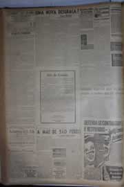 Página do jornal Correio do Ceará de outubro de 1945