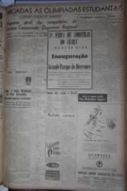Página do jornal Correio do Ceará de outubro de 1945