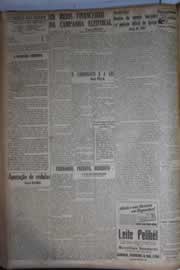Página do jornal Correio do Ceará de outubro de 1945