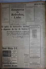 Página do jornal Correio do Ceará de outubro de 1945