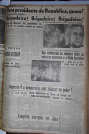 Página do jornal Correio do Ceará de novembro de 1945