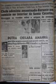 Página do jornal Correio do Ceará de novembro de 1945