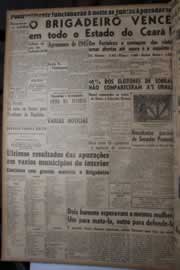Página do jornal Correio do Ceará de dezembro de 1945