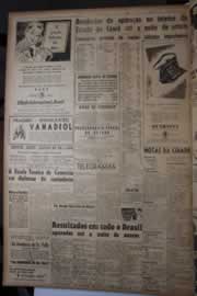 Página do jornal Correio do Ceará de dezembro de 1945