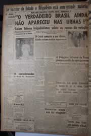 Página do jornal Correio do Ceará de dezembro de 1945