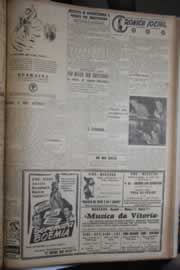 Página do jornal Correio do Ceará de dezembro de 1945