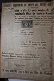 Página do jornal Correio do Ceará de dezembro de 1945
