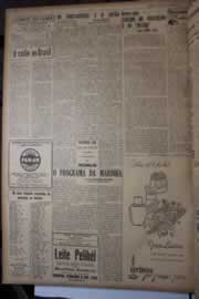 Página do jornal Correio do Ceará de dezembro de 1945
