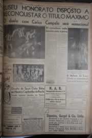 Página do jornal Correio do Ceará de dezembro de 1945