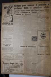Página do jornal Correio do Ceará de dezembro de 1945