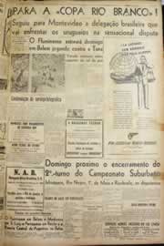 Página do jornal Correio do Ceará de janeiro de 1946