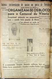 Página do jornal Correio do Ceará de janeiro de 1946