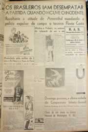 Página do jornal Correio do Ceará de janeiro de 1946