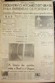 Página do jornal Correio do Ceará de janeiro de 1946