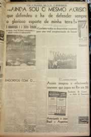 Página do jornal Correio do Ceará de janeiro de 1946