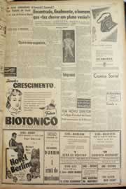 Página do jornal Correio do Ceará de janeiro de 1946