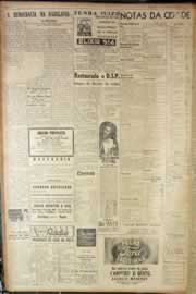 Página do jornal Correio do Ceará de fevereiro de 1946