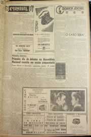 Página do jornal Correio do Ceará de fevereiro de 1946