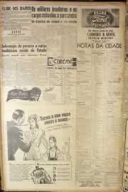 Página do jornal Correio do Ceará de fevereiro de 1946
