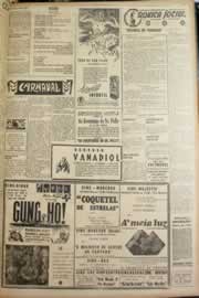 Página do jornal Correio do Ceará de fevereiro de 1946
