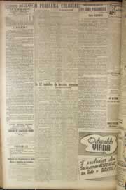 Página do jornal Correio do Ceará de fevereiro de 1946