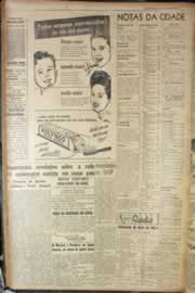Página do jornal Correio do Ceará de fevereiro de 1946