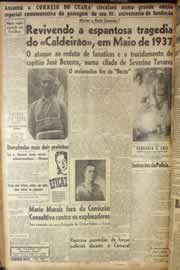 Página do jornal Correio do Ceará de março de 1946