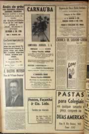 Página do jornal Correio do Ceará de março de 1946