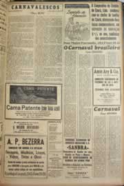 Página do jornal Correio do Ceará de março de 1946