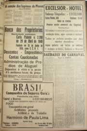 Página do jornal Correio do Ceará de março de 1946