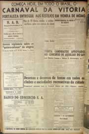 Página do jornal Correio do Ceará de março de 1946