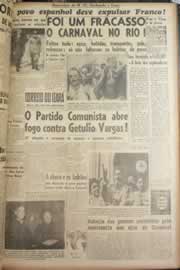 Página do jornal Correio do Ceará de março de 1946