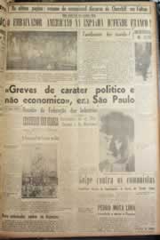 Página do jornal Correio do Ceará de março de 1946