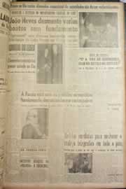 Página do jornal Correio do Ceará de março de 1946