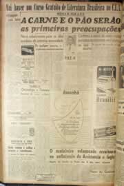 Página do jornal Correio do Ceará de março de 1946