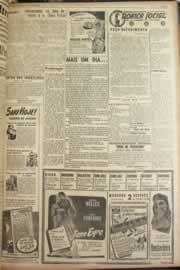 Página do jornal Correio do Ceará de março de 1946