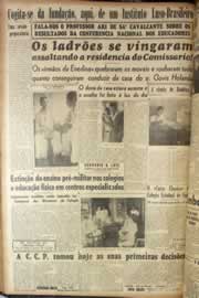 Página do jornal Correio do Ceará de março de 1946