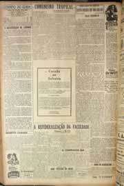 Página do jornal Correio do Ceará de março de 1946