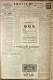 Página do jornal Correio do Ceará de março de 1946