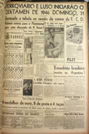 Página do jornal Correio do Ceará de março de 1946