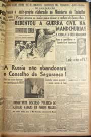 Página do jornal Correio do Ceará de março de 1946