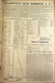 Página do jornal Correio do Ceará de março de 1946
