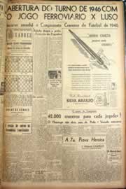 Página do jornal Correio do Ceará de março de 1946