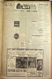 Página do jornal Correio do Ceará de abril de 1946