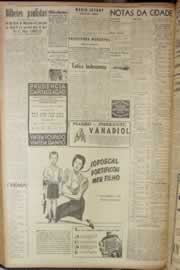 Página do jornal Correio do Ceará de abril de 1946